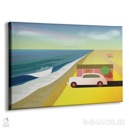 تابلو دکوراتیو ماه عسل مکزیکی اثر چارلز هارکر - نمای پرسپکتیو محصول