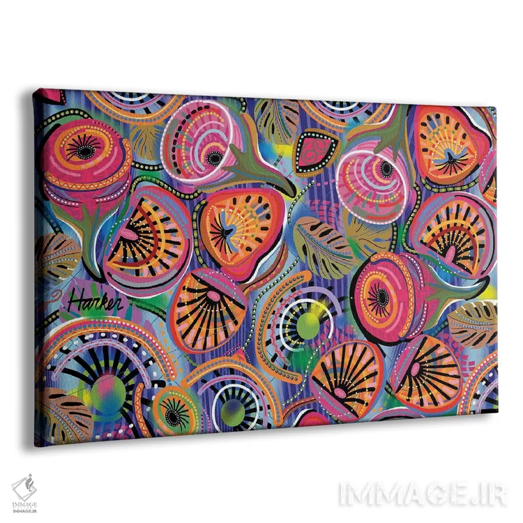 تابلو دکوراتیو درخشش پس از غروب اثر چارلز هارکر - نمای پرسپکتیو محصول