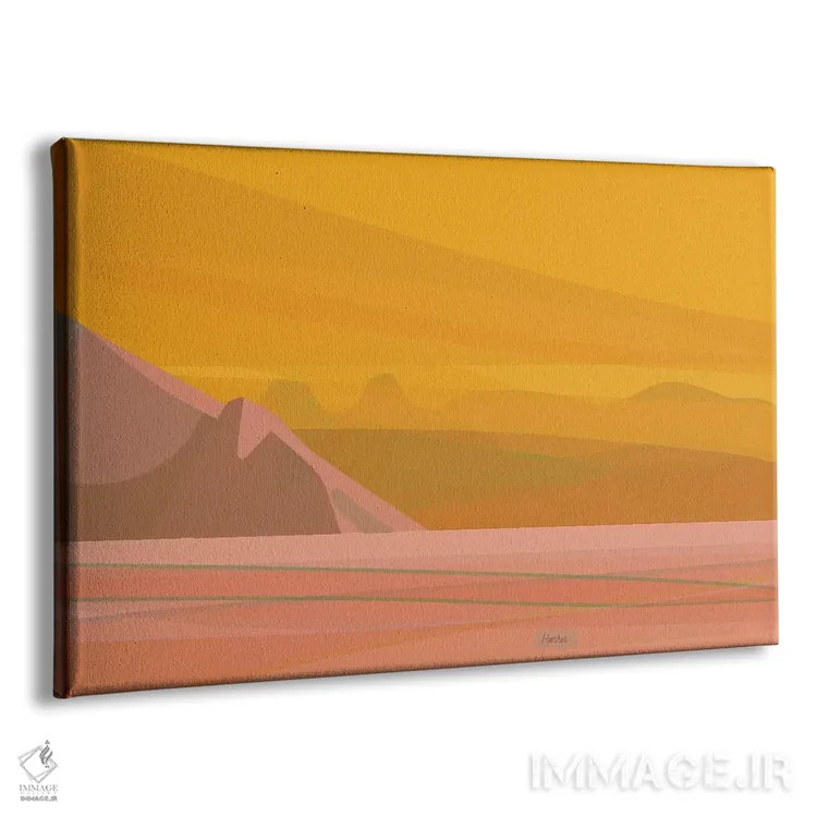 تابلو دکوراتیو لا چویا اثر چارلز هارکر - نمای پرسپکتیو محصول