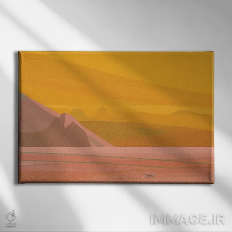 تابلو دکوراتیو لا چویا اثر چارلز هارکر - نمای روبهرو روی دیوار