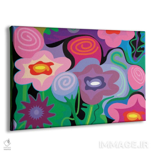 تابلو دکوراتیو آواز شهر مکزیک اثر چارلز هارکر - نمای پرسپکتیو محصول