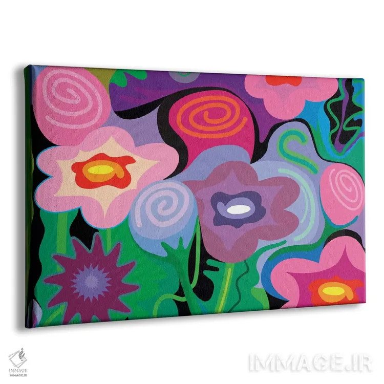 تابلو دکوراتیو آواز شهر مکزیک اثر چارلز هارکر - نمای پرسپکتیو محصول