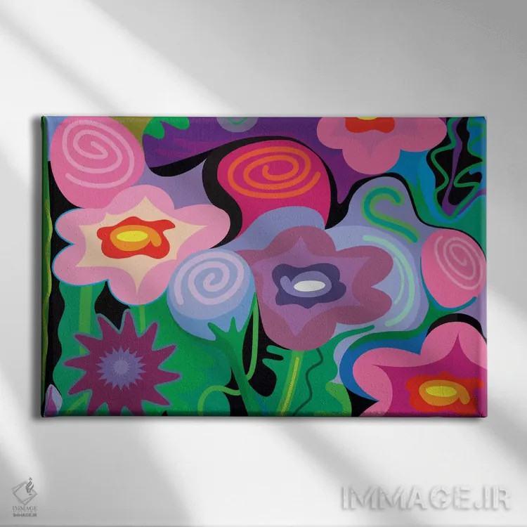 تابلو دکوراتیو آواز شهر مکزیک اثر چارلز هارکر - نمای روبهرو روی دیوار