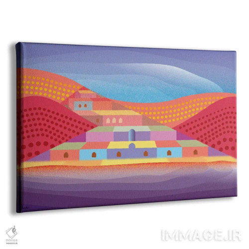 تابلو دکوراتیو خلیج چولا اثر چارلز هارکر - نمای پرسپکتیو محصول