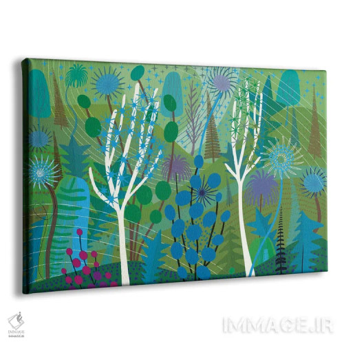 تابلو مدرن لیمویی اثر چارلز هارکر - نمای پرسپکتیو محصول