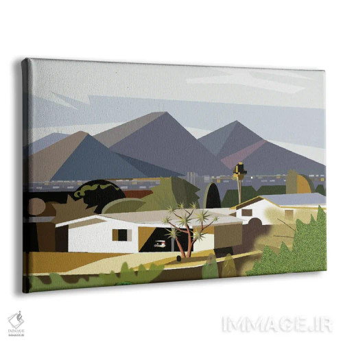 تابلو دکوراتیو فنیکس شمالی اثر چارلز هارکر - نمای پرسپکتیو محصول