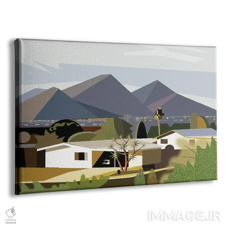 تابلو دکوراتیو فنیکس شمالی اثر چارلز هارکر - نمای پرسپکتیو محصول