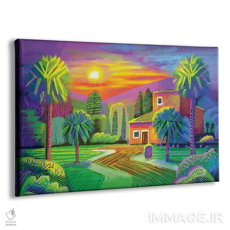 تابلو دکوراتیو رویای کتامین اثر چارلز هارکر - نمای پرسپکتیو محصول