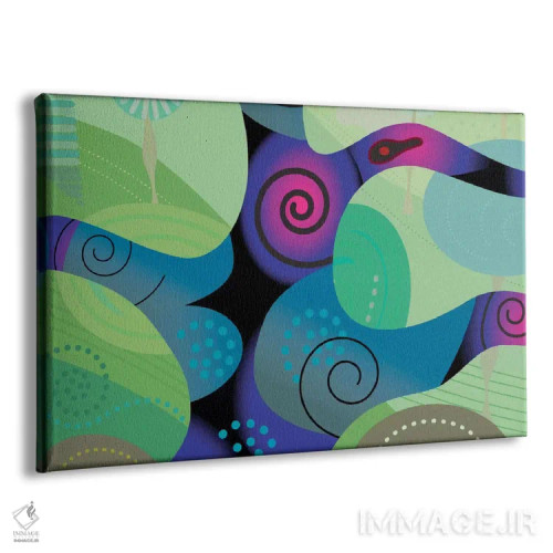 تابلو دکوراتیو اثر پورتو والارتا - نمای پرسپکتیو محصول