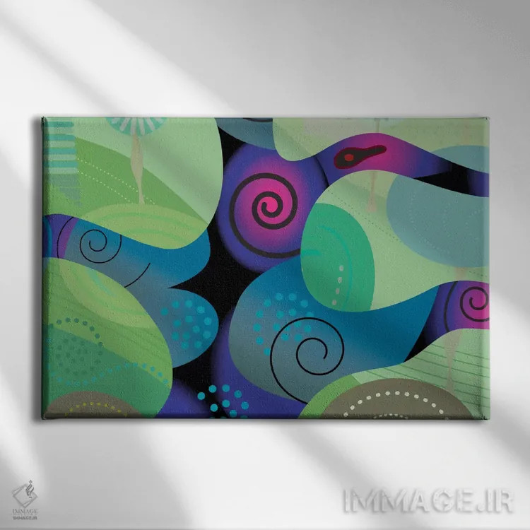 تابلو دکوراتیو اثر پورتو والارتا - نمای روبهرو روی دیوار