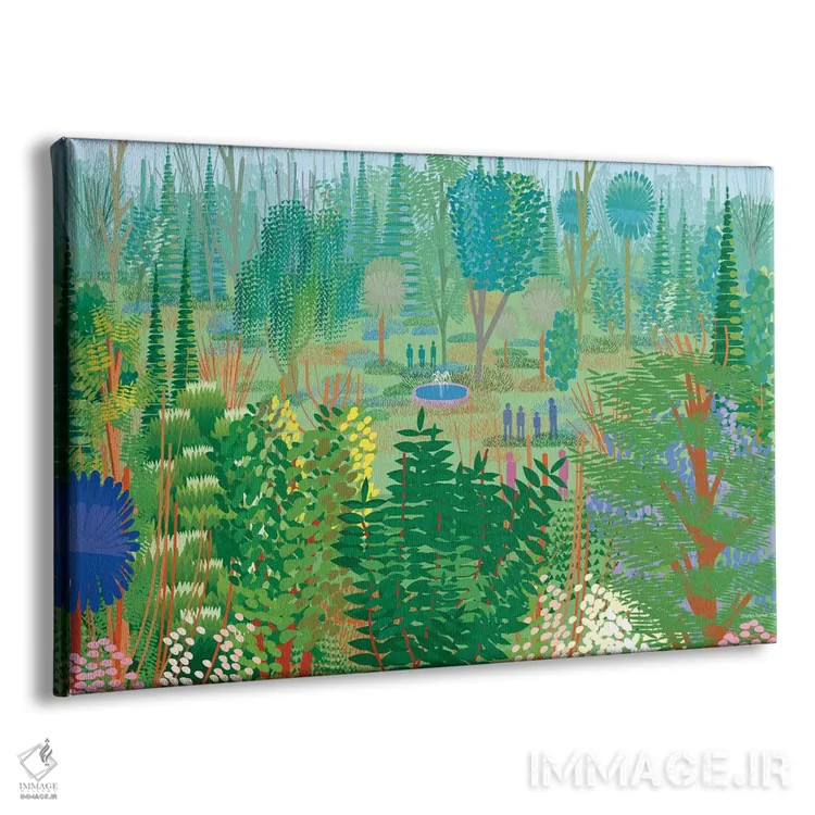 تابلو انتزاعی سوچیمیلکو اثر چارلز هارکر - نمای پرسپکتیو محصول