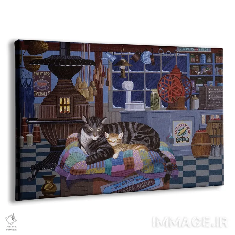 تابلو دکوراتیو هوای بیرون وحشتناک است اثر هرونیم - نمای پرسپکتیو محصول