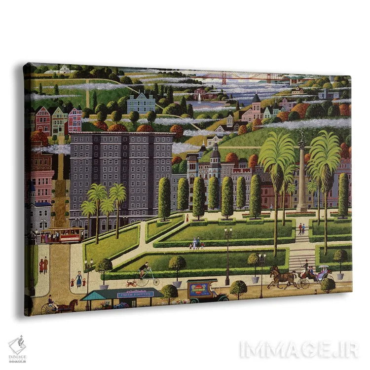 تابلو دکوراتیو میدان یونیون اثر هرونیم - نمای پرسپکتیو محصول