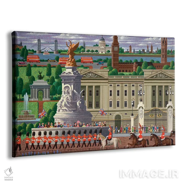 تابلو دکوراتیو تعویض نگهبانان اثر هرونیم - نمای پرسپکتیو محصول