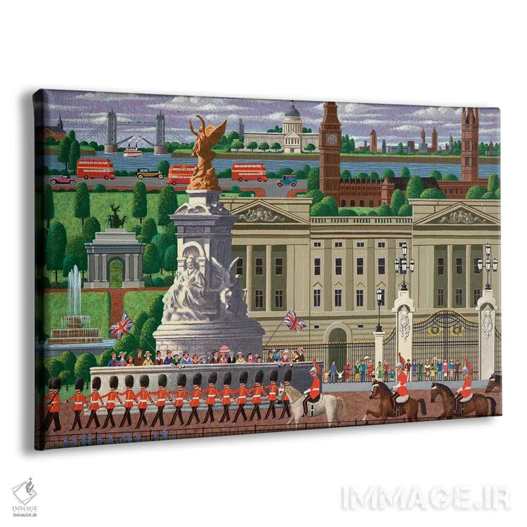 تابلو دکوراتیو تعویض نگهبانان اثر هرونیم - نمای پرسپکتیو محصول