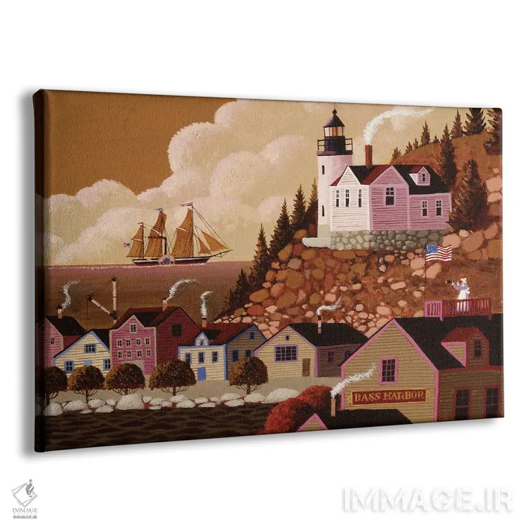 تابلو دکوراتیو خانه پدری اثر هرونیم - نمای پرسپکتیو محصول