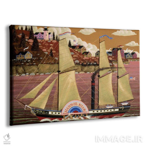 تابلو دکوراتیو ستاره بندر اثر هرونیم - نمای پرسپکتیو محصول