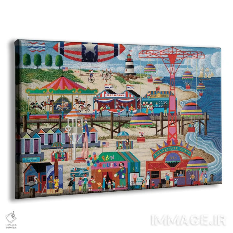 تابلو دکوراتیو روز استقلال اثر هرونیم - نمای پرسپکتیو محصول