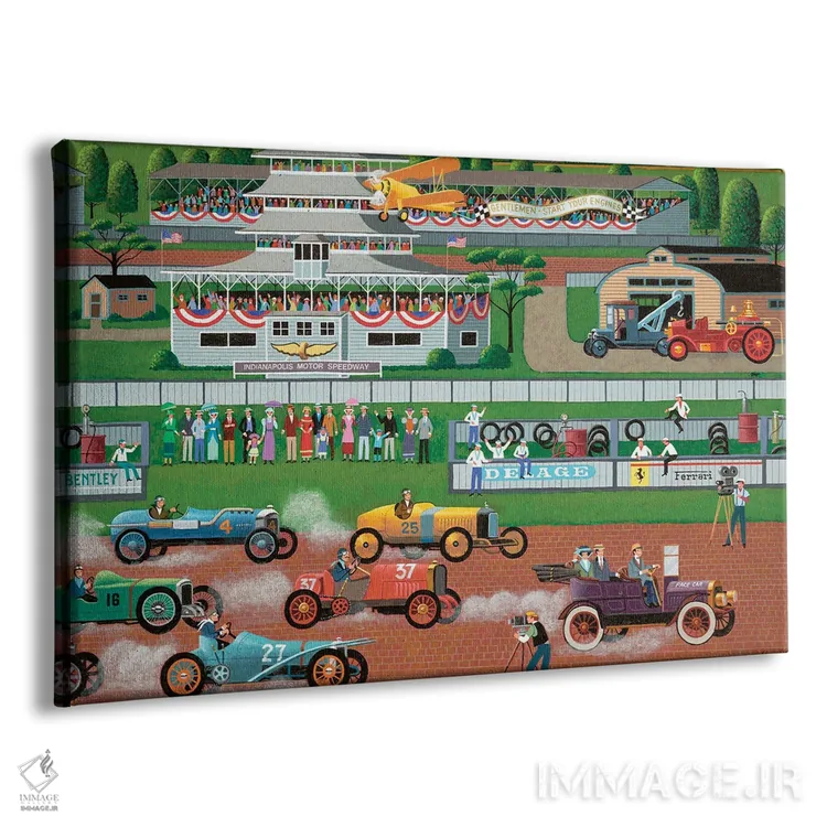 تابلو دکوراتیو ایندی ۵۰۰ اثر هرونیم - نمای پرسپکتیو محصول