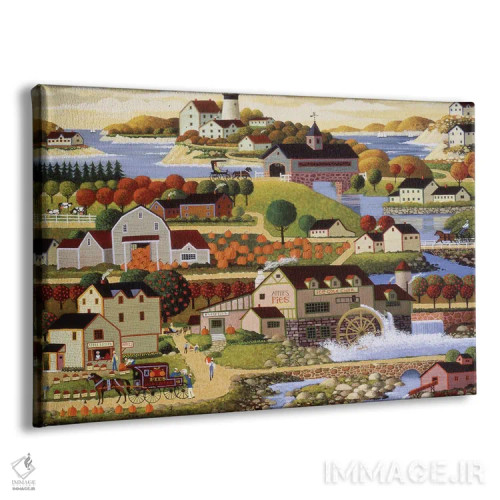 تابلو دکوراتیو سایدر یخ زده اثر هرونیم - نمای پرسپکتیو محصول