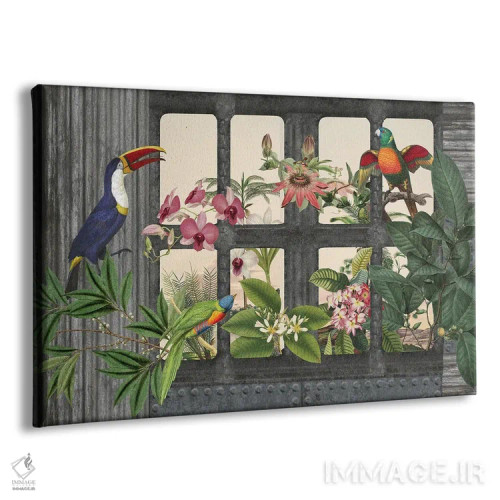تابلو دکوراتیو بهشت گم شده اثر آندریا هازه - نمای پرسپکتیو محصول