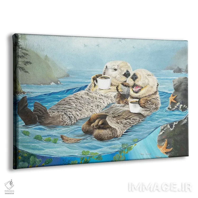 تابلو دکوراتیو ما همدیگر را داریم اثر هالی سیمنتال - نمای پرسپکتیو محصول