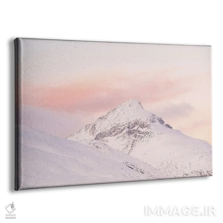 تابلو دکوراتیو غروب قطبی اثر هنریکه شنک - نمای پرسپکتیو محصول