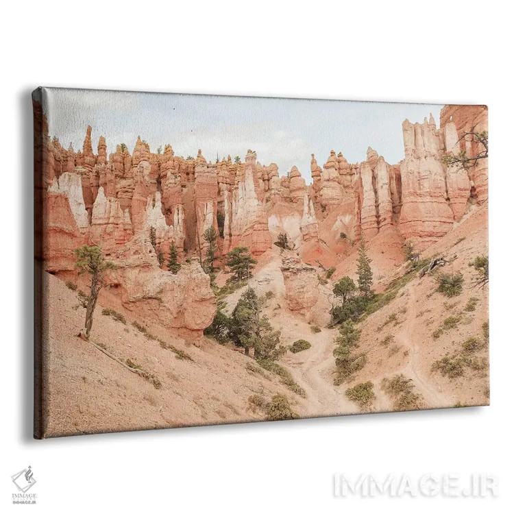 تابلو دکوراتیو رنگ های دهانه برایس اثر هنریکه شنک - نمای پرسپکتیو محصول