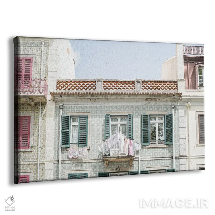 تابلو دکوراتیو روز رختشویی در سینترا ۲ اثر هنریکه شنک - نمای پرسپکتیو محصول