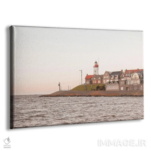 تابلو دکوراتیو جزیره قبلی ارک در هلند اثر هنریکه شنک - نمای پرسپکتیو محصول