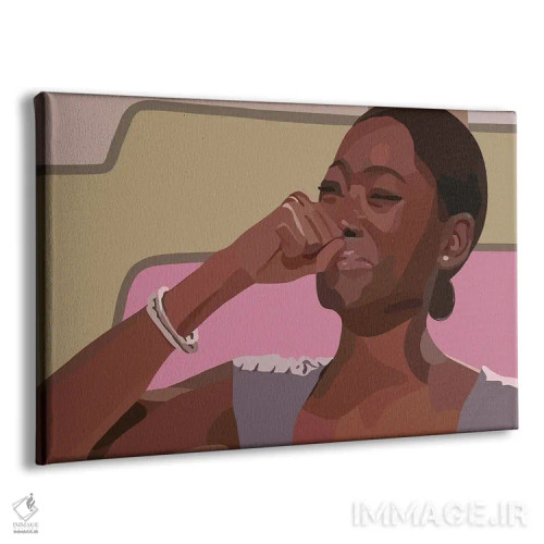 تابلو دکوراتیو مدل برتر بعدی آمریکا اثر آرت پی سی ئی - نمای پرسپکتیو محصول