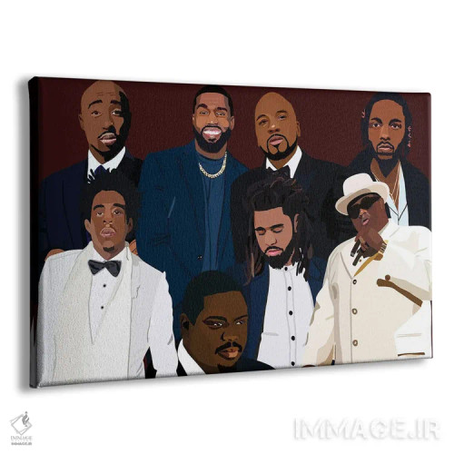 تابلو دکوراتیو بهترین ها اثر آرت پی سی ئی - نمای پرسپکتیو محصول