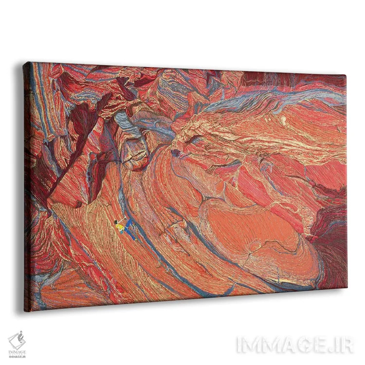 تابلو مدرن چشم ببر اثر کورالی هوئن - نمای پرسپکتیو محصول