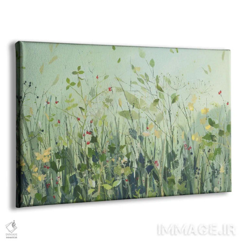 تابلو دکوراتیو پرچین پاییزی اثر کلر هنلی - نمای پرسپکتیو محصول