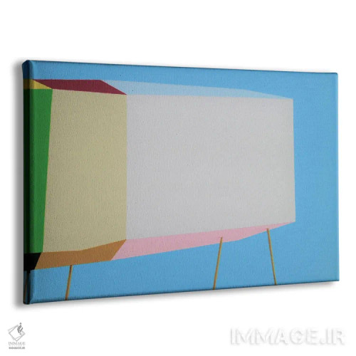 تابلو مدرن خانه موج سوار اقیانوس آرام اثر ایوا باکلانه - نمای پرسپکتیو محصول