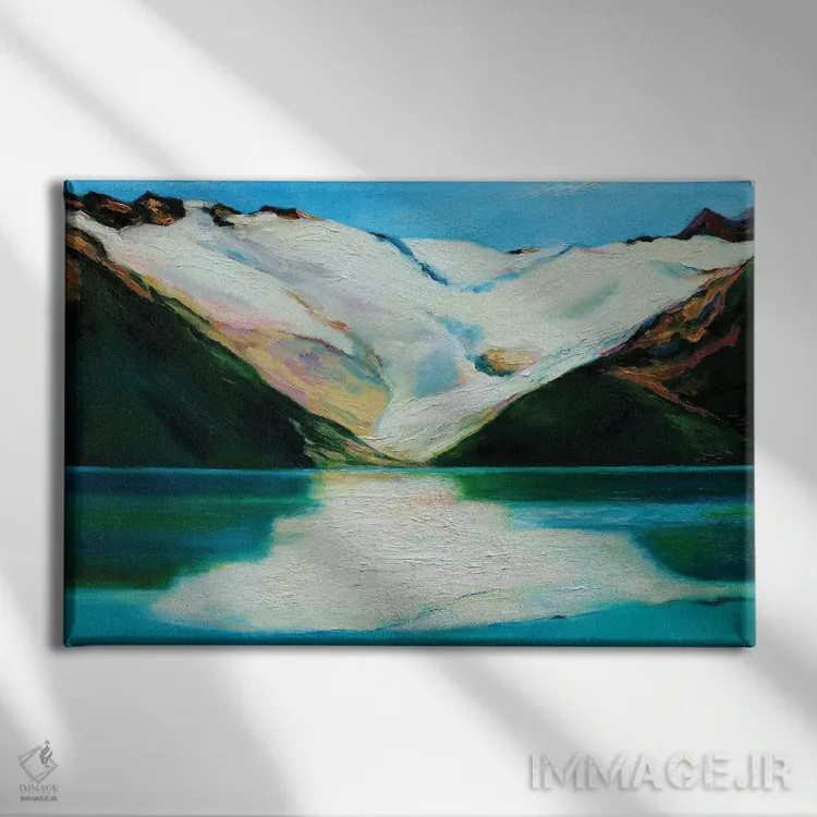 تابلو دکوراتیو یخچال طبیعی اثر ایوا باکلانه - نمای روبهرو روی دیوار