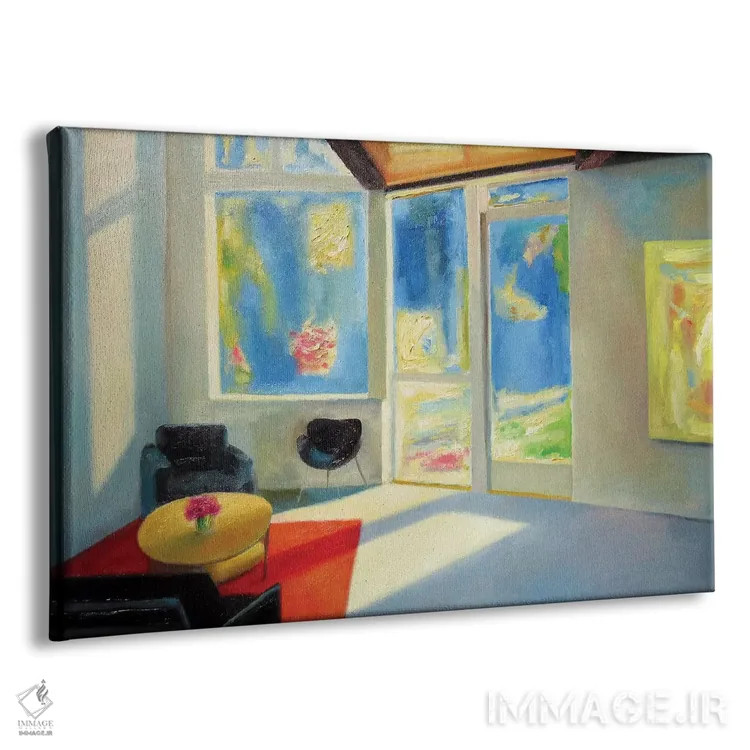 تابلو مدرن بعدازظهر بهاری اثر ایوا باکلانه - نمای پرسپکتیو محصول