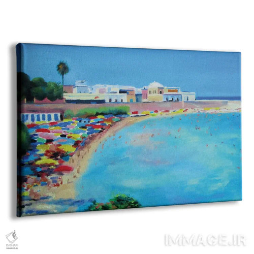 تابلو مدرن Italy,سانتا ماریا ال باگنو اثر ایوا باکلانه - نمای پرسپکتیو محصول