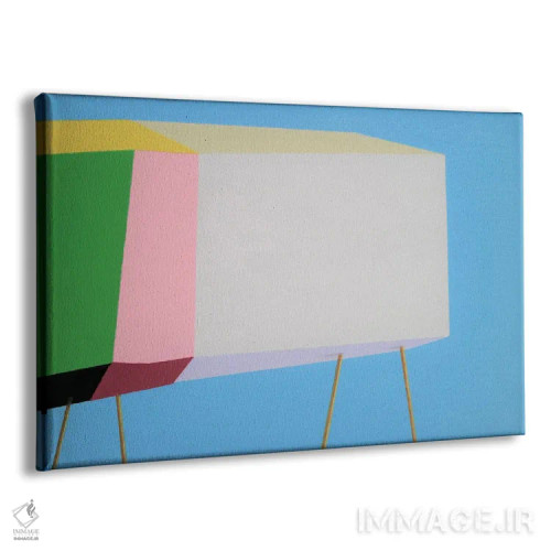 تابلو دکوراتیو خانه موج سواران لاخویلا اثر ایوا باکلانه - نمای پرسپکتیو محصول