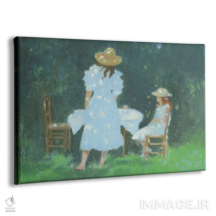 تابلو دکوراتیو خاطره وارن مه ۲۰۲۱ اثر ایان بک - نمای پرسپکتیو محصول