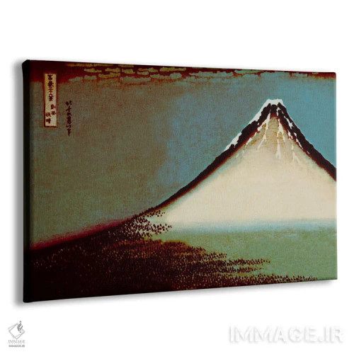 تابلو دکوراتیو کوه فوجی در مه اثر فایو بای فایو کالکتیو - نمای پرسپکتیو محصول