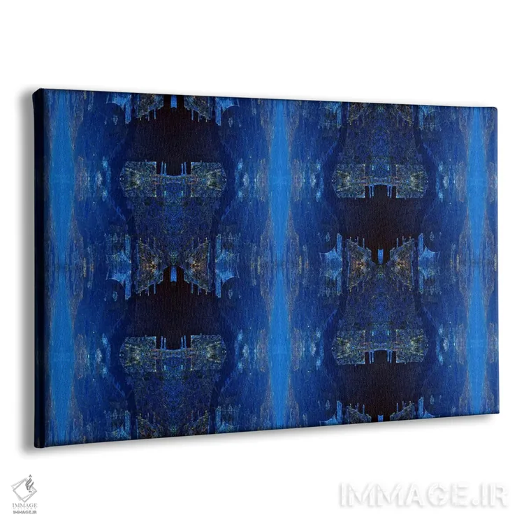 تابلو انتزاعی تصاویر آیینه ای اثر فایو بای فایو کالکتیو - نمای پرسپکتیو محصول