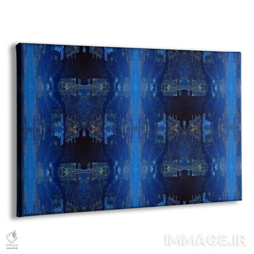 تابلو انتزاعی تصاویر آیینه ای اثر فایو بای فایو کالکتیو - نمای پرسپکتیو محصول