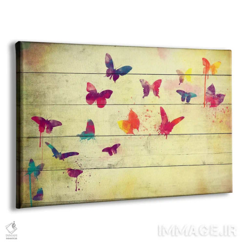 تابلو دکوراتیو بال بزن و برو اثر فایو بای فایو کالکتیو - نمای پرسپکتیو محصول