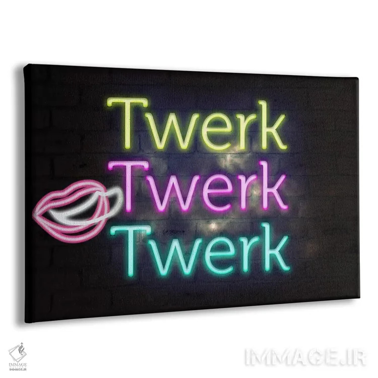 تابلو دکوراتیو سه بار تورک اثر فایو بای فایو کالکتیو - نمای پرسپکتیو محصول