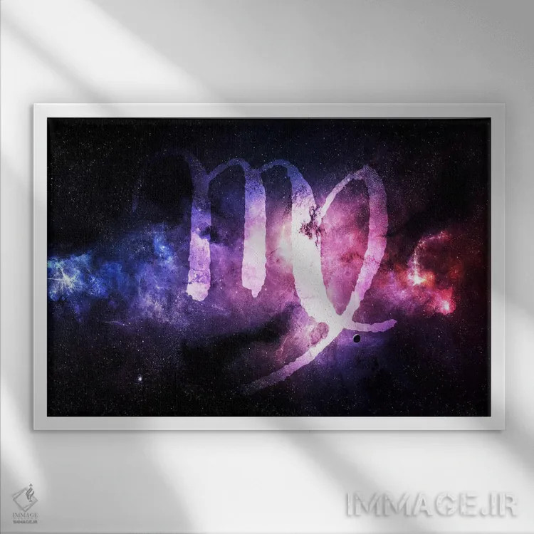 تابلو دکوراتیو برج سنبله اثر فایو بای فایو کالکتیو - نمای قابدار سفید