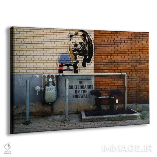 تابلو دکوراتیو چه شورشی! اثر فایو بای فایو کالکتیو - نمای پرسپکتیو محصول