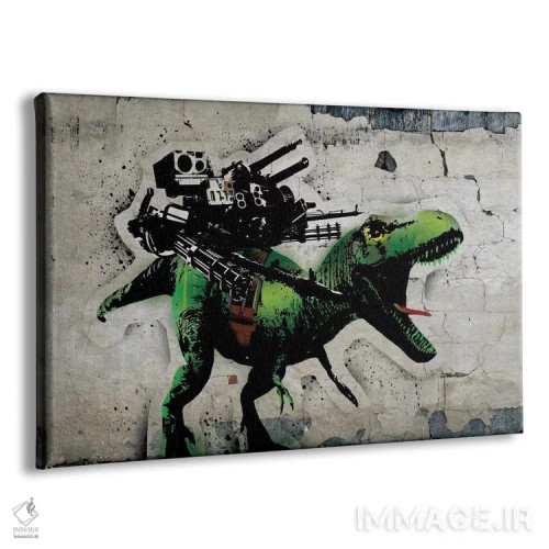 تابلو دکوراتیو سلاح نهایی اثر فایو بای فایو کالکتیو - نمای پرسپکتیو محصول