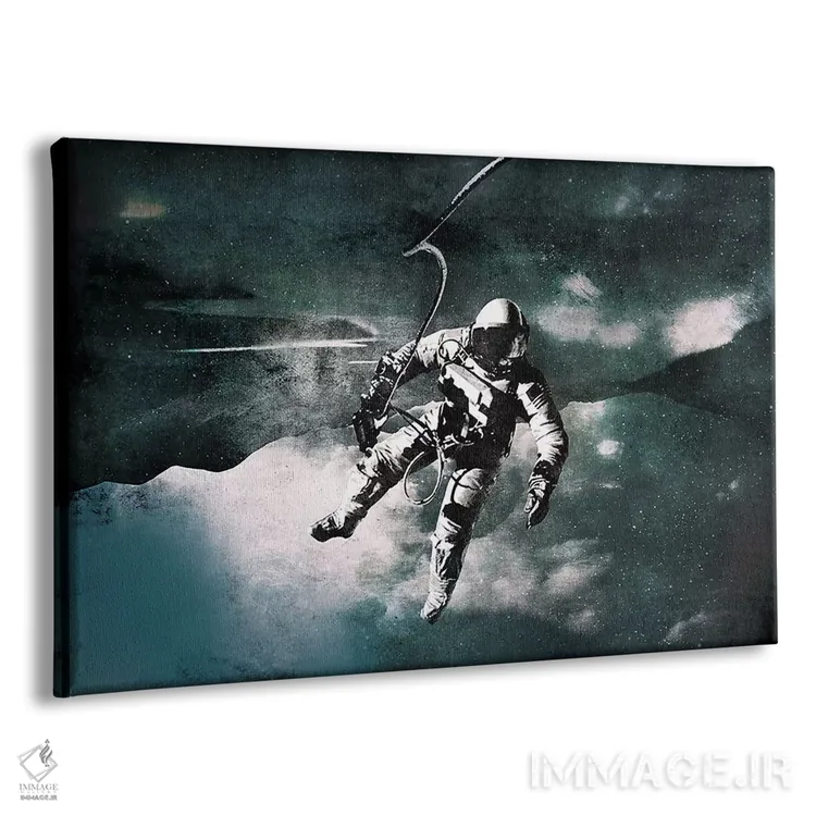 تابلو دکوراتیو پیاده روی فضایی اثر فایو بای فایو کالکتیو - نمای پرسپکتیو محصول