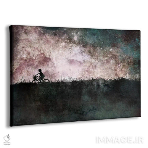 تابلو دکوراتیو نور ستارگان اثر فایو بای فایو کالکتیو - نمای پرسپکتیو محصول